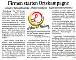 Ankündigung in <br />der PNP v. 14.12.2013